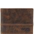 Classic wallet leather 12 cm Variant brown Classic wallet leather 12 cm Variant brown