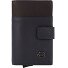 Blue Square Credit card case Leather 10 cm Variant blue-dark brown Blue Square Credit card case Leather 10 cm Variant blue-dark brown