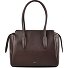  Ambra Shopper Bag L Genuine Leather 35 cm Variant cioccolato
