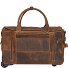  Vintage 2 wheels Travel bag Leather 32 cm Variant braun