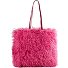  Long Fur Shopper Bag 36 cm Variant beet red