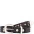  Studded belt leather Variant black | 95 cm