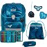  Genius LED School Bag Set 4pcs. Variant Heaven