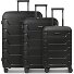  Edition 01 4 wheels Suitcase set 3-piece Expandable Variant black