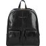 Flora City Backpack Leather 31 cm Variant nero  Flora City Backpack Leather 31 cm Variant nero