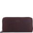  Viola wallet leather 20 cm Variant dunkelbraun