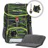 Kid children's backpack set 3 pcs. Variant wild cat chiko