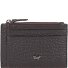  Yannik Credit card case RFID protection Leather 11 cm Variant d.braun