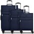 Valencia Soft 4 wheels Suitcase set 3-piece with expansion pleat Variant navy Valencia Soft 4 wheels Suitcase set 3-piece with expansion pleat Variant navy