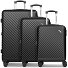 Paradise 2.0 4 wheels Suitcase set 3-piece with expansion pleat Variant black Paradise 2.0 4 wheels Suitcase set 3-piece with expansion pleat Variant black