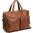  Wax Pull Up Briefcase Leather 43 cm Laptop compartment Variant cognac