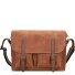 Good Old Friends Bro Messenger leather 39 cm laptop compartment Variant hazelnut  Good Old Friends Bro Messenger leather 39 cm laptop compartment Variant hazelnut