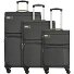 Travel Line 6704 4 Roll Suitcase Set 3pcs. Variant grau Travel Line 6704 4 Roll Suitcase Set 3pcs. Variant grau