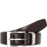  Belt leather Variant dark brown | 115 cm
