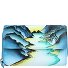 Art+Craft wallet RFID leather 15 cm Variant handbemalt Art+Craft wallet RFID leather 15 cm Variant handbemalt