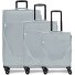 taska 4-wheel suitcase set 3 pcs. with stretch fold Variant grey  taska 4-wheel suitcase set 3 pcs. with stretch fold Variant grey