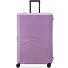  x United Colors of Benetton Color Block Hardside 4-wheel trolley 76 cm Variant lavender
