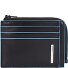  Blue Square credit card case RFID leather 11 cm Variant black