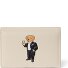  Bear Credit card case Genuine Leather 8.5 cm Variant ivory