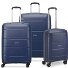  Galaxy 4 wheels Suitcase set 3-piece Variant night blue