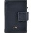  Robin Credit card case RFID protection Genuine Leather 7.5 cm Variant blau