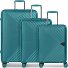  Gotthard Edition 4 wheels Suitcase set 3-piece Variant aqua metallic