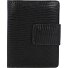  Donna Wallet RFID protection Genuine Leather 12 cm Variant black