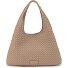  Paz Weave Silky Shoulder Bag Leather 42 cm Variant cream