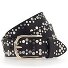  Studded belt leather Variant schwarz | 80 cm
