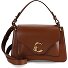  C-Me Shoulder Bag Leather 24 cm Variant cognac