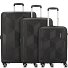  Sunchaser 4 wheels Suitcase set 3-piece Variant black
