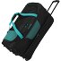 Basics 2 wheels Travel bag 70 cm with expansion pleat Variant schwarz-petrol Basics 2 wheels Travel bag 70 cm with expansion pleat Variant schwarz-petrol