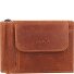 Wallet RFID leather 11 cm with money clip Variant braun
