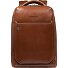  Blue Square Daypack RFID protection Leather 39 cm Laptop compartment Variant brown