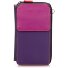 Wallet leather 11 cm Variant sangria multi Wallet leather 11 cm Variant sangria multi