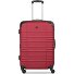  Amplar Evo 4 wheels Trolley M 65 cm with expansion pleat Variant ruby