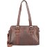 Shoulder bag leather 34 cm Variant darkbrown Shoulder bag leather 34 cm Variant darkbrown