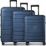  Essentials 11 4 wheels Suitcase set 3-piece Expandable Variant midnight blue