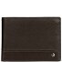  Due Wallet RFID protection Leather 12.5 cm Variant braun