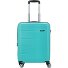  Future Plus 4 wheels Cabin trolley 55 cm with expansion pleat Variant turquesa
