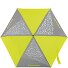 Children pocket umbrella 22 cm with reflective elements Variant neon yellow