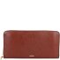  Logan Wallet RFID protection Genuine Leather 19 cm Variant brown