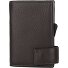  SecWal 2 credit card case wallet RFID leather 9 cm Variant dunkelbraun