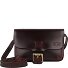Shoulder bag leather 15 cm Variant braun Shoulder bag leather 15 cm Variant braun
