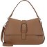  Flow Handbag Leather 25 cm Variant brandy