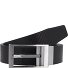  Delaware reversible leather belt Variant schwarz | 85 cm