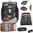  Alpha Safety Light School bag set 5-piece Variant Flames