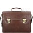  Toscana briefcase leather 42 cm laptop compartment Variant kastanie