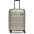  Collection 04 THE MEDIUM + 4 wheels Trolley M 66 cm with expansion pleat Variant champaign-metallic