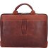 Loreto Samu laptop bag RFID leather 38 cm laptop compartment Variant darkbrown Loreto Samu laptop bag RFID leather 38 cm laptop compartment Variant darkbrown